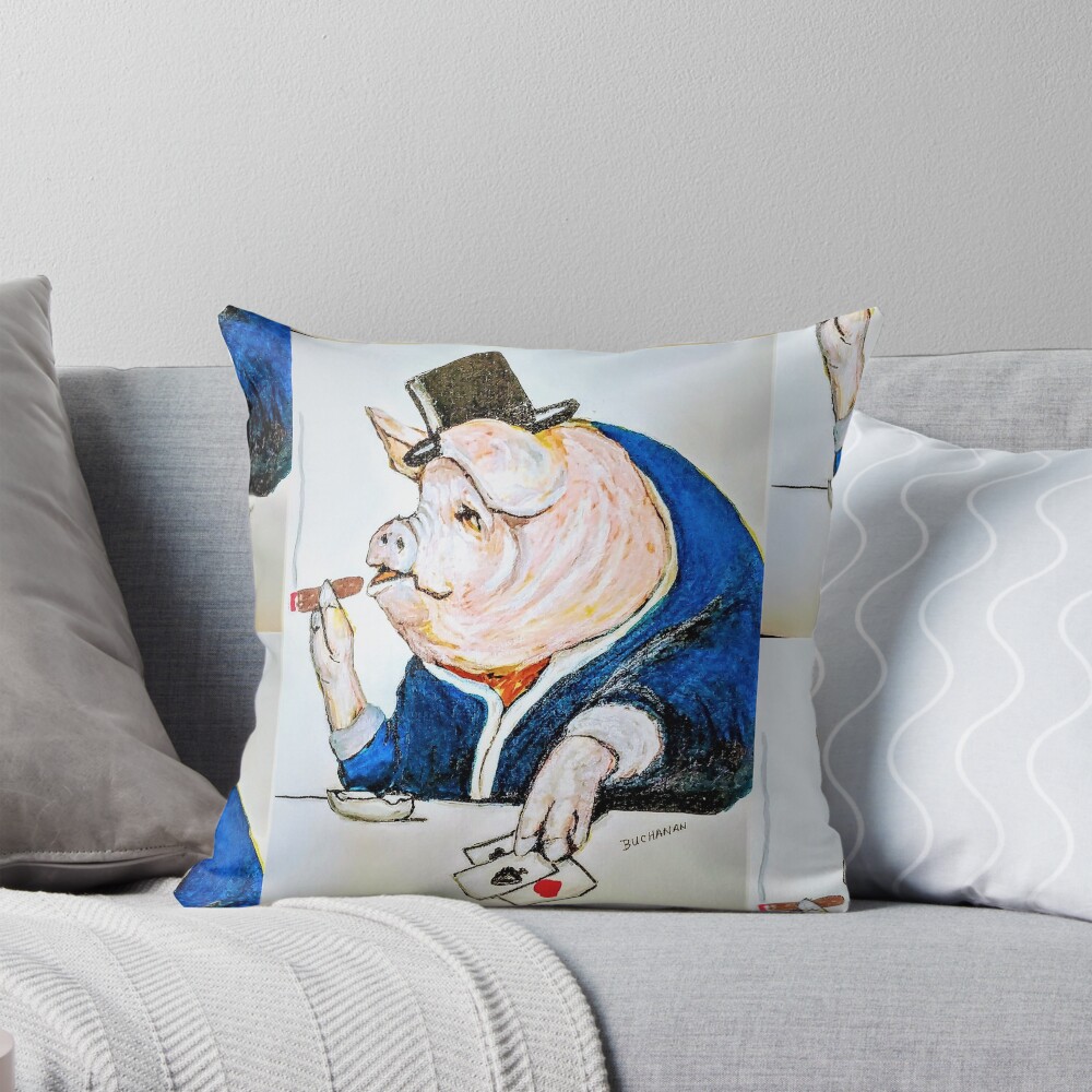 Item preview, Throw Pillow designed and sold by Createaline.