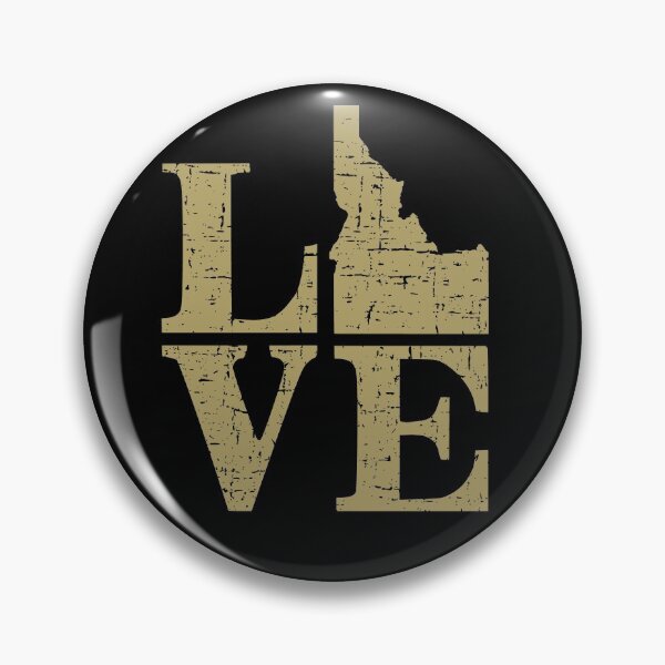 Item preview, Love Idaho Distressed Vintage ID Home Pride designed and sold by pixeljamz.