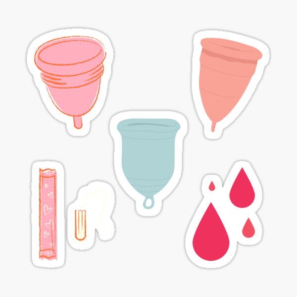 Item preview, Period Positive Sticker Pack designed and sold by GionaSophia.