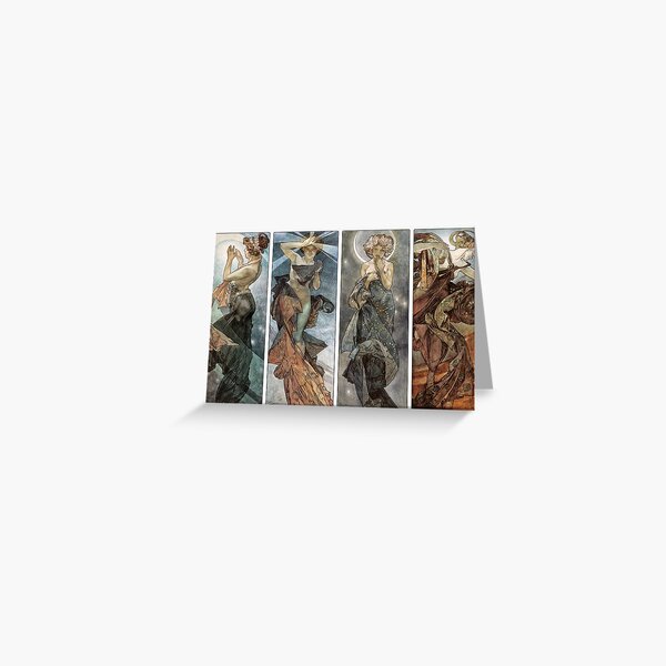 Item preview, The Moon and the Stars Alphonse Mucha designed and sold by RedCapeTales.