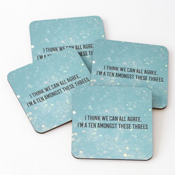 Item preview, Six - Ten Amongst These Threes designed and sold by LilacWaves.