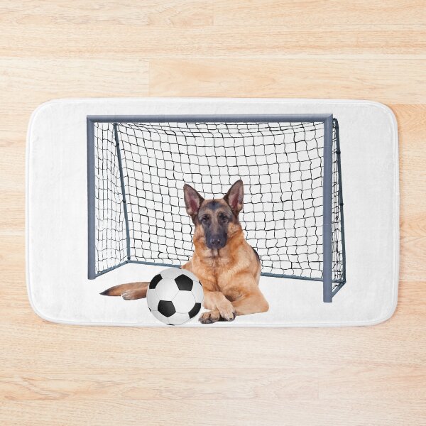 Item preview, shepherd dog - Football soccer goal designed and sold by Move-Art.