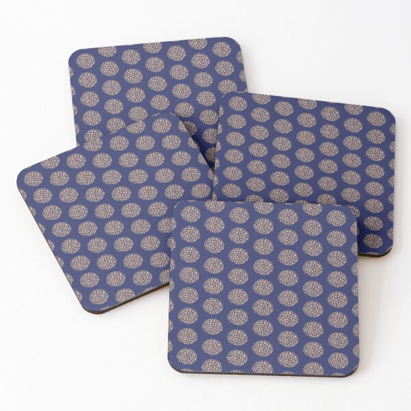Item preview, Crater planet fashion print, gold on midnight blue designed and sold by Susan Marie Williams.