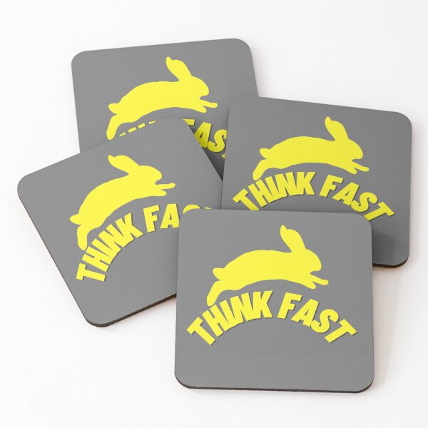 Item preview, Think fast. The hare gallops letter by letter. designed and sold by sunvic.