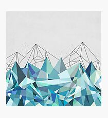 Colorflash 3 Turquoise Photographic Print