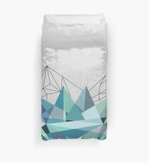 Colorflash 3 Turquoise Duvet Cover