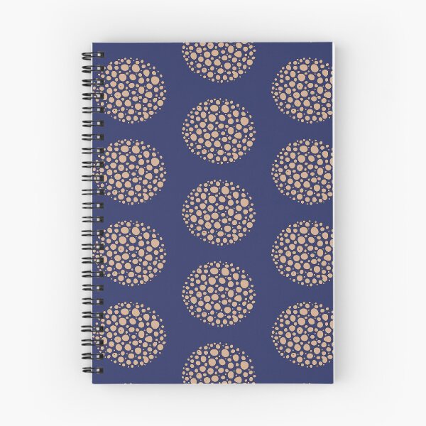 Item preview, Crater planet large-scale fashion print, gold on midnight blue designed and sold by Susan Marie Williams.