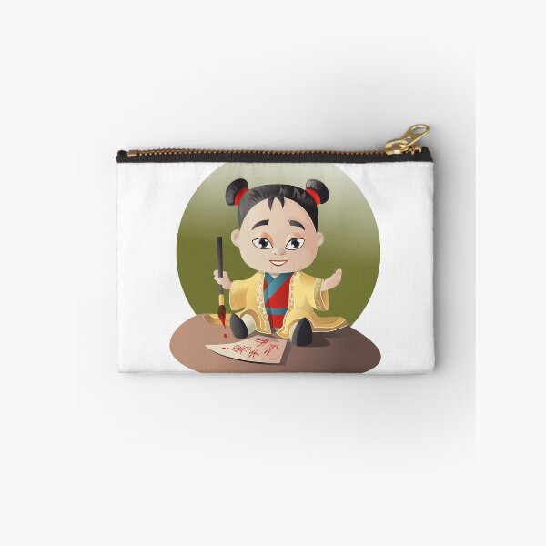 Item preview, Beautiful Chinese Girl Writing Chinese Letters,Dressing The cheongsam designed and sold by MoStorish.
