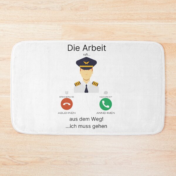 Item preview, Die Arbeit ruft... ich muss los. Pilot designed and sold by Aedrikan.