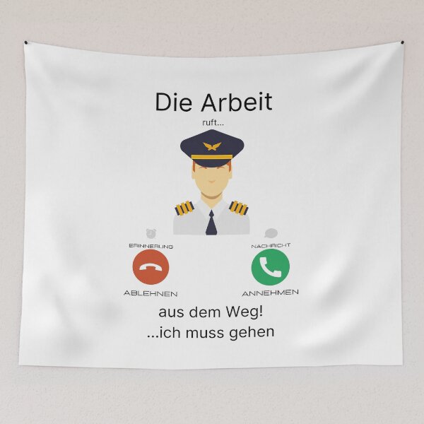 Item preview, Die Arbeit ruft... ich muss los. Pilot designed and sold by Aedrikan.