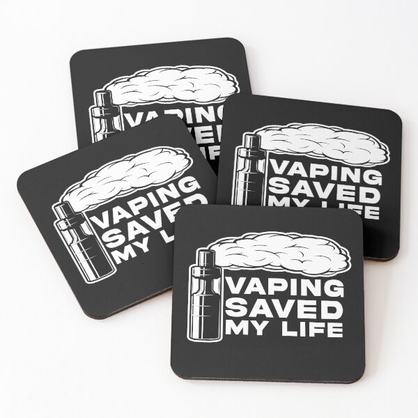 Item preview, Vaping Saved My Life Vaper Smokers Gift Idea designed and sold by Músico Ilustre.