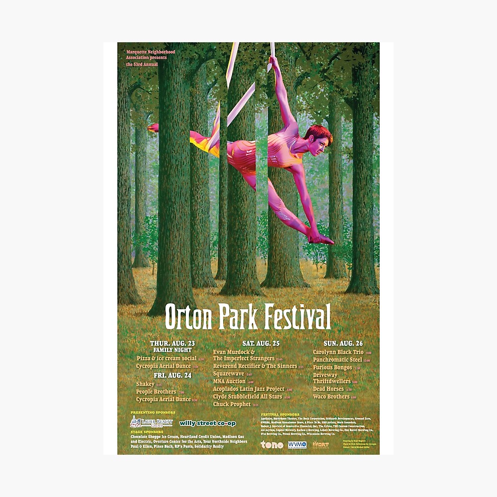Orton Park Poster for Sale by david-m-miller | Redbubble