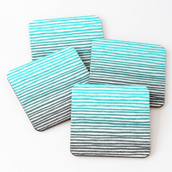 Item preview, Turquoise ombre designed and sold by Shelley Gilbert.