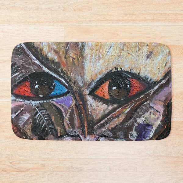 Item preview, Bat Crazy Universe, a Gorgeous Abstract Portrait designed and sold by Art With Impact – Statement Art & Apparel for Deep Thinkers.