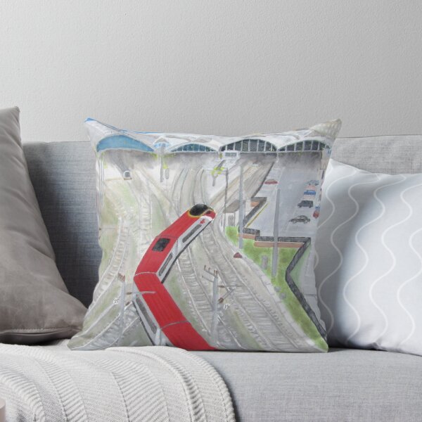 Item preview, Central train Station Newcastle Upon Tyne Painting designed and sold by Andrew Morrell.