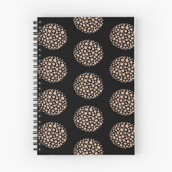 Item preview, Crater planet large-scale fashion print, gold on black designed and sold by Susan Marie Williams.