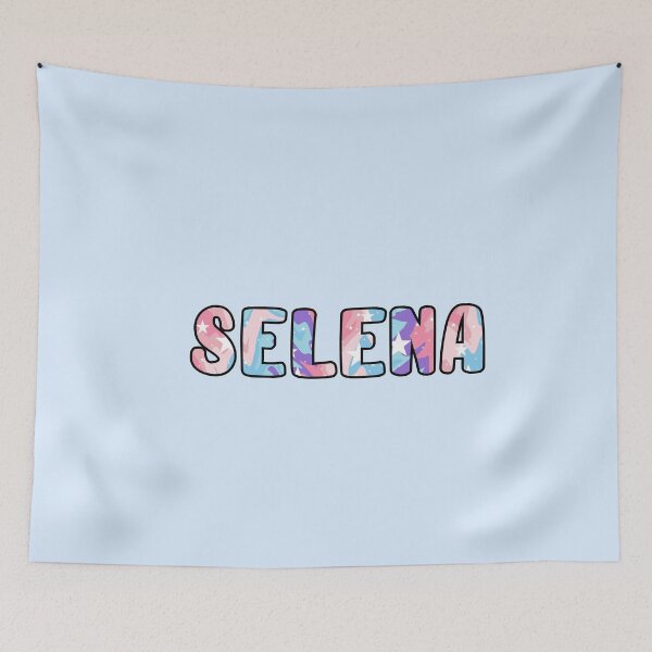 Item preview, Selena With Stars Custom Name  designed and sold by EuropaPrints.