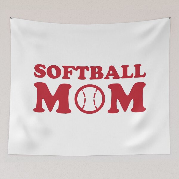 Item preview, Softball Mom Red designed and sold by cmd-art.