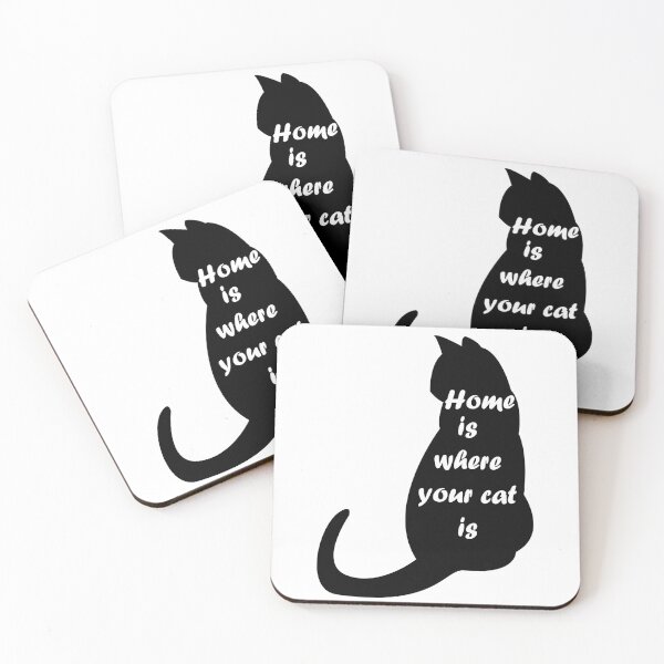 Item preview, Home Is Where Your Cat Is designed and sold by Adel Qasem.
