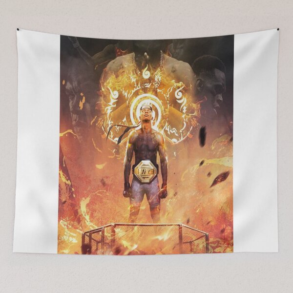 Item preview, Izrael Adesanya UFC designed and sold by shopvision.