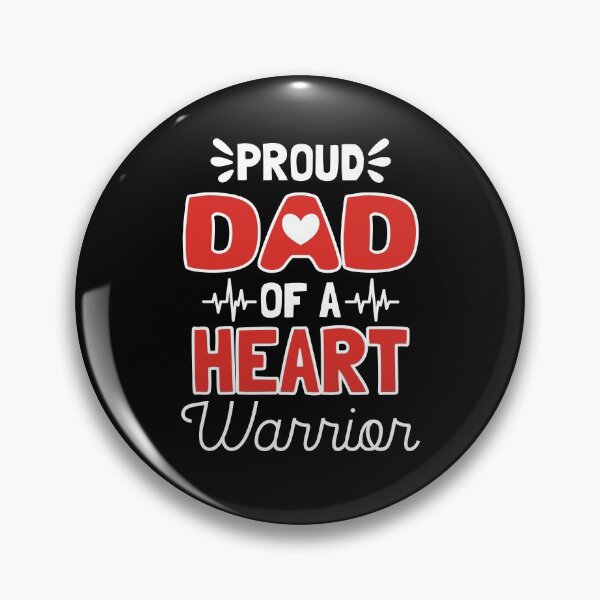 Item preview, Heart Warrior's Dad Heart Valve Surgery Survivor designed and sold by Betsytiptoe.