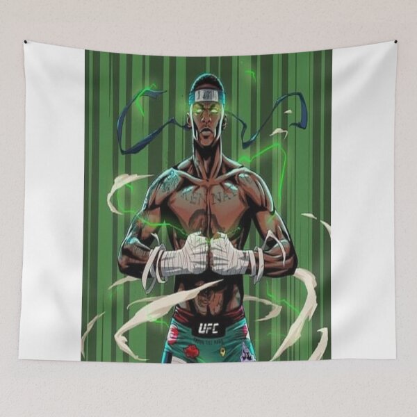 Item preview, Izrael Adesanya UFC designed and sold by shopvision.