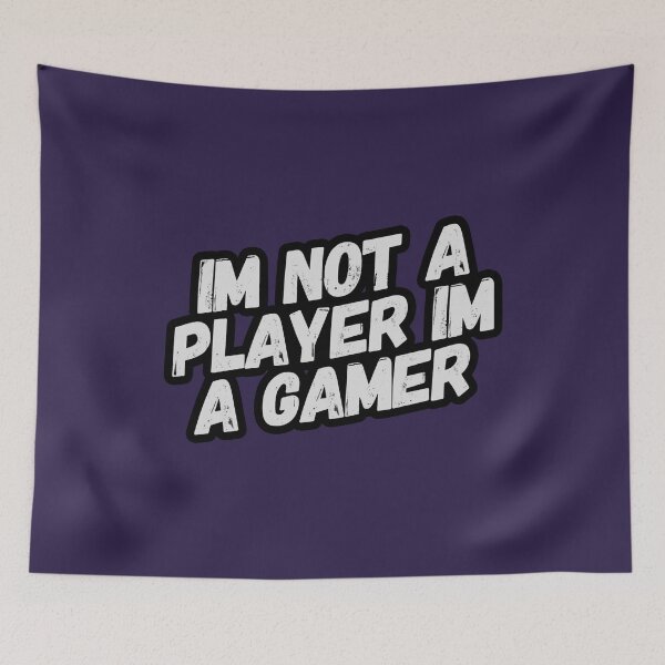 Item preview, I'm Not a Player I'm a Gamer designed and sold by suver.