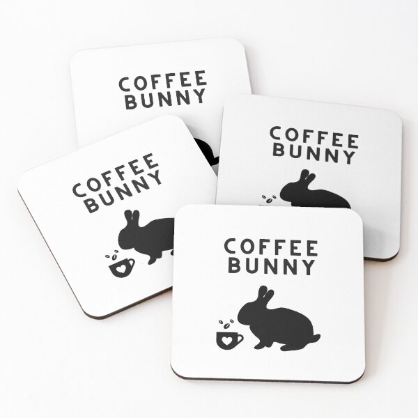 Item preview, Some Bunny Needs Coffee designed and sold by SportyDogShop.