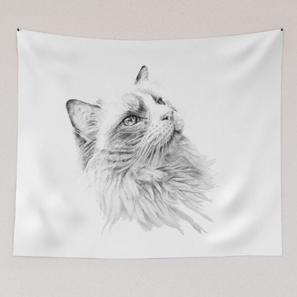 Item preview, Tia the Persian Cat designed and sold by Ro Windust.