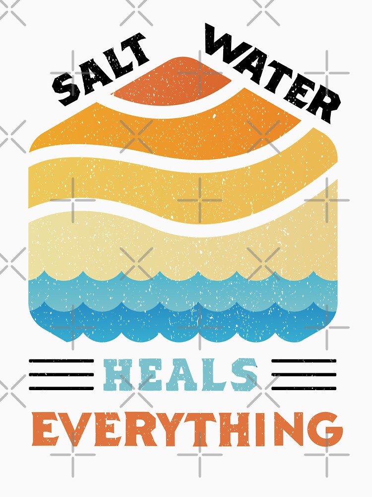 Disover Salt Water Heals Everything Tank Top