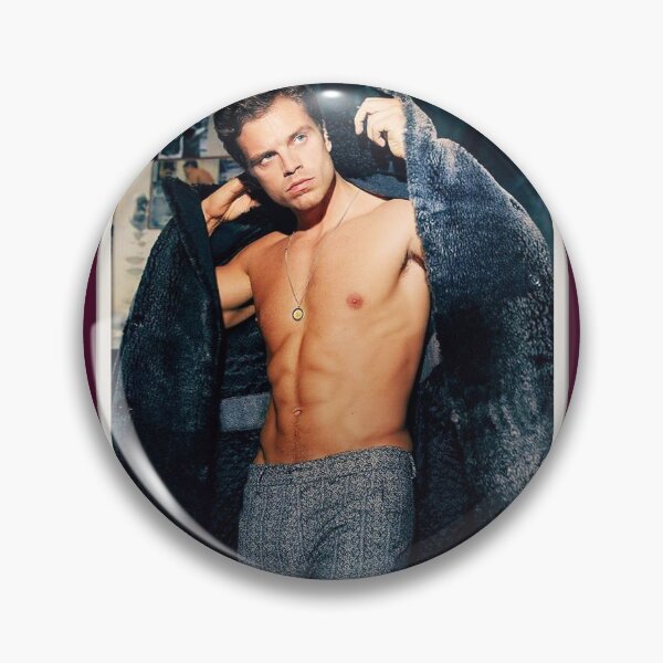 Item preview, Sebastian Stan - shirtless designed and sold by TheMouse91.
