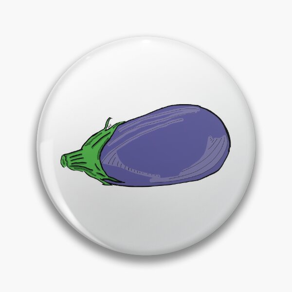 Item preview, 2021 04 vegetables digital painting l'aubergine  designed and sold by katherine montalto.