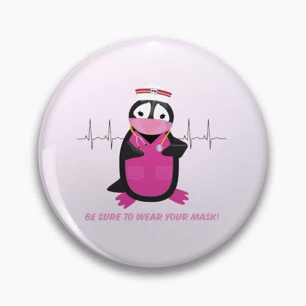 Item preview, Penguin Nurse on Pink designed and sold by jerankin.