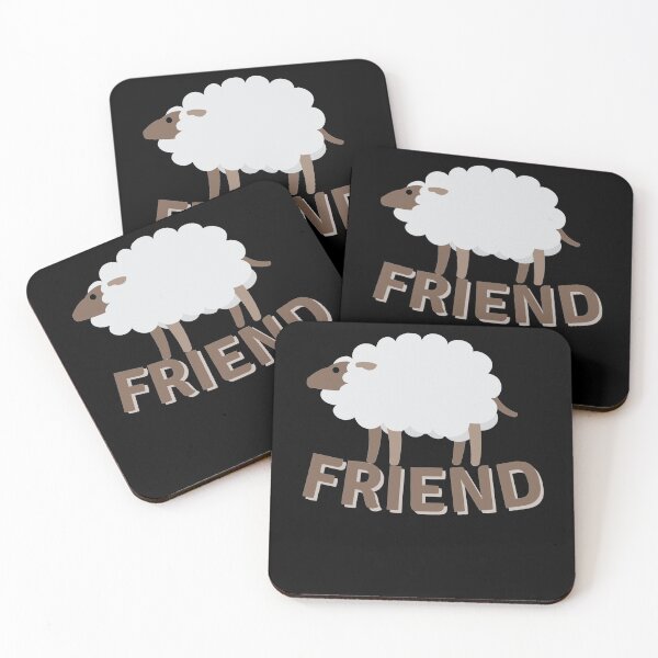 Item preview, Friendship logo concept. The sheep goes according to the inscription friend. designed and sold by sunvic.