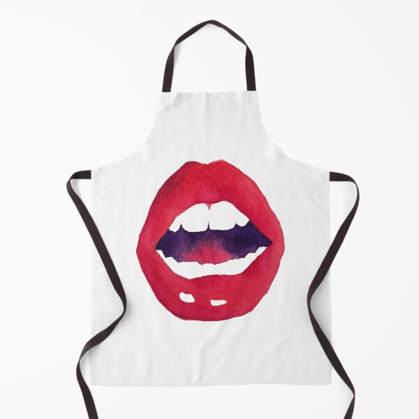 Item preview, Glossy red lips designed and sold by Solybowie.