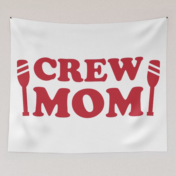 Item preview, Crew Mom Red designed and sold by cmd-art.