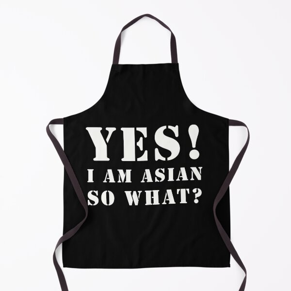 Item preview, YES! I AM ASIAN. SO WHAT? designed and sold by Randomlifestore.