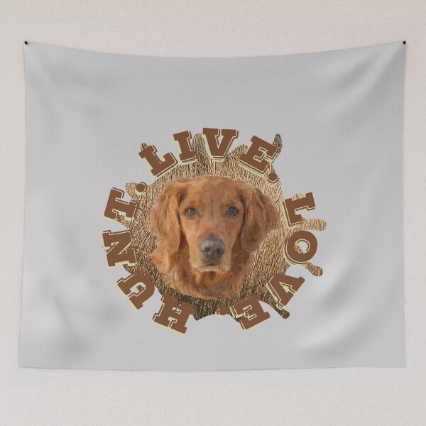Item preview, Live. Love. Hunt. Golden Retriever Design designed and sold by LifeCrush.