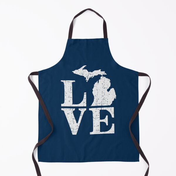 Item preview, Love Michigan Distressed Vintage MI Home Pride designed and sold by pixeljamz.