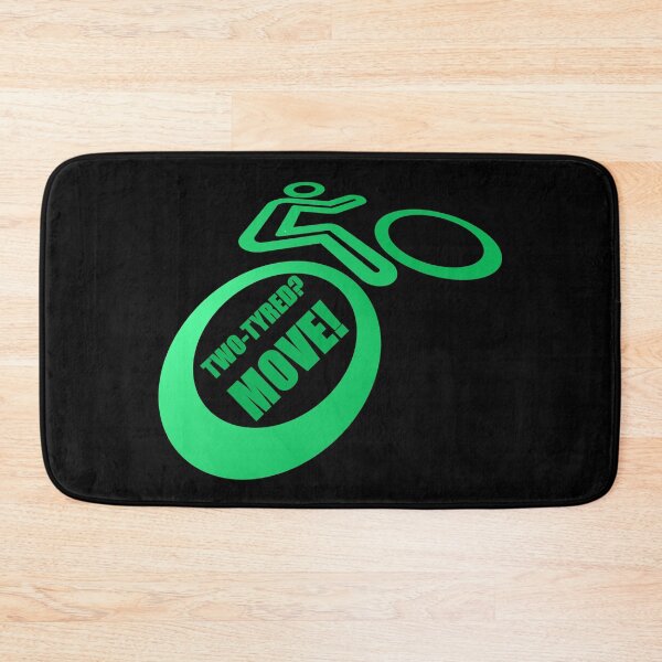Item preview, Two-Tyred Bike ~ Green designed and sold by Boakes-Digital.