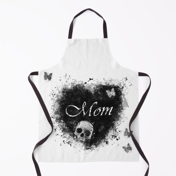 Item preview, Grungy Gothic Mom, Skull & Butterflies designed and sold by HolidayBug.