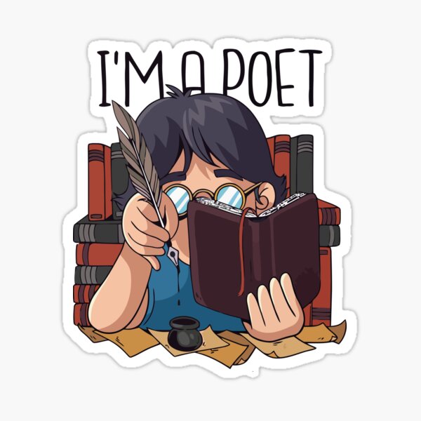 Item preview, I'm a Poet designed and sold by Jovu.