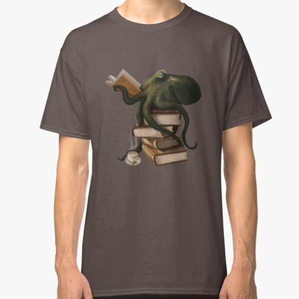 Well-Read Octopus Classic T-Shirt