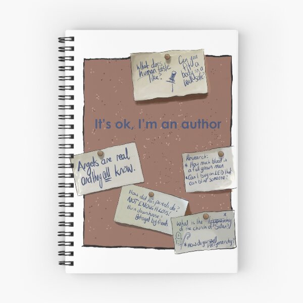 Item preview, It's ok, I'm an author - corkboard and notes. designed and sold by findingdamo.