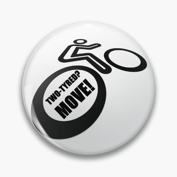 Item preview, Two-Tyred Bike ~ Black designed and sold by Boakes-Digital.