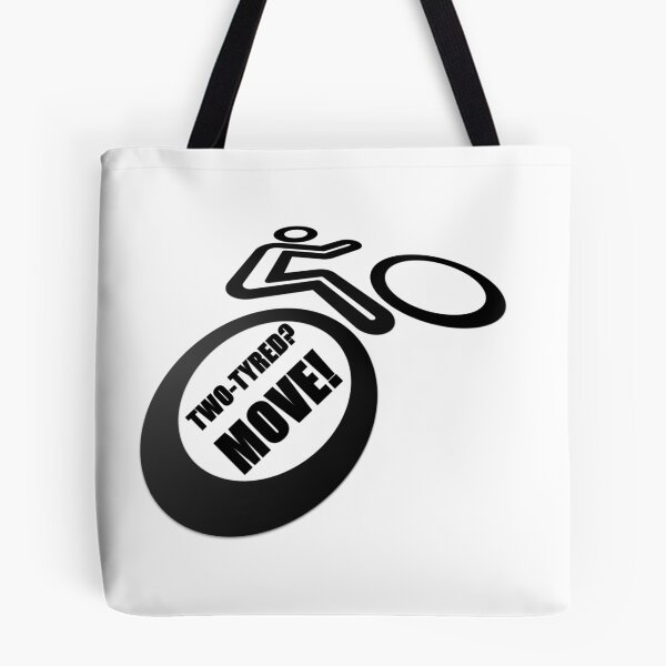Item preview, Two-Tyred Bike ~ Black designed and sold by Boakes-Digital.