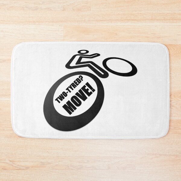 Item preview, Two-Tyred Bike ~ Black designed and sold by Boakes-Digital.