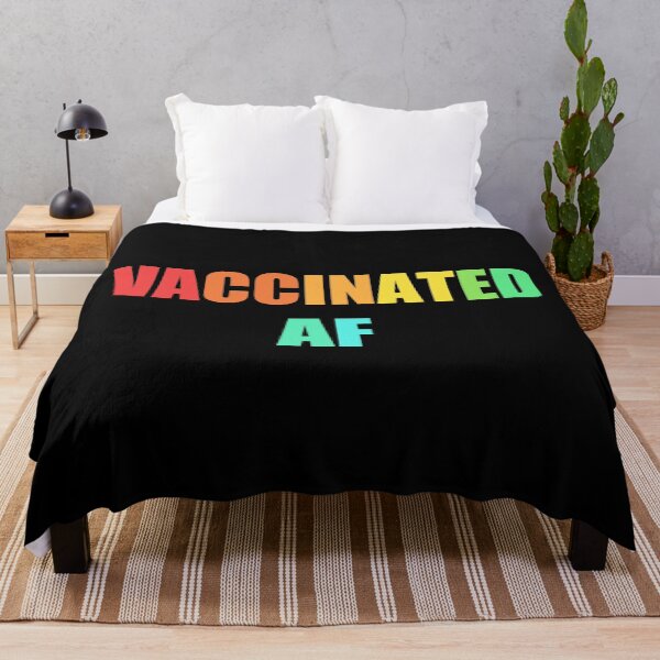 Item preview, Vaccinated AF Funny Pro Vaccine designed and sold by StudioTina.