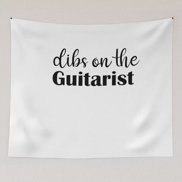 Item preview, Dibs on the guitarist for guitar player designed and sold by 0umStore.