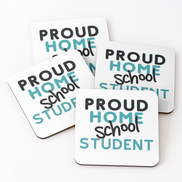 Item preview, Proud Home School Student Blue and Black designed and sold by Archer25.